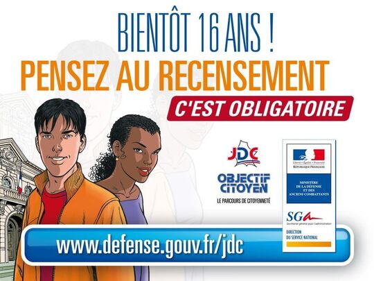 Affiche pour le recensement